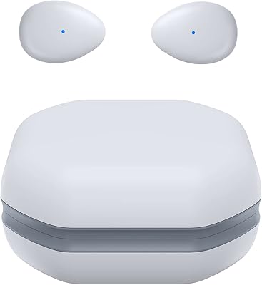 Mini wireless Bluetooth headphones, tiny semi-intricular headphones for small/light/fine to sleep on the side/work/fitness/running/driving, broadcasting music or podcasts from iPhone/Android phones (gray white).. Shop with intention at DIAYTAR NIGERIA, offering thousands of products at budget-friendly prices.