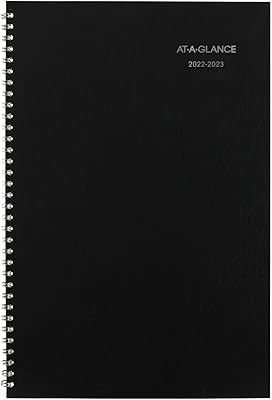 AT-A-GLASS AGENDA 2022-2023 Academic monthly 8 "X 12" Large Black Agenda.. Nigeria's favorite online shopping platform, DIAYTAR offers unbeatable prices and delivery within a week.