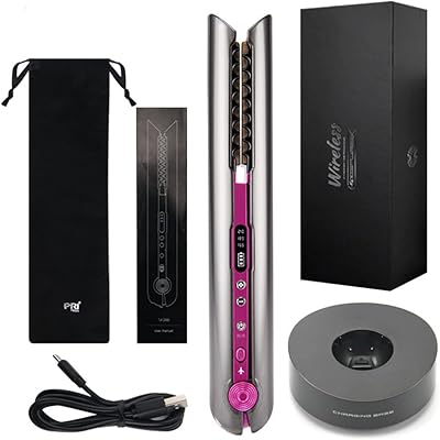 Mecacoz straightener and wireless Bigoudi 2 in 1 portable iron ceramic iron for travel.. Experience shopping freedom with DIAYTAR NIGERIA's comprehensive platform and reliable shipping service.