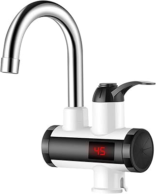 3000W Instant electric electric water heater with Digital LED display For Kitchen Bathroom Faucet Faucet IPX4 Water IPX4 360 DEGRÉS ROTATIVE 220V.. DIAYTAR NIGERIA: Your partner in affordable online retail with reliable delivery across the nation.