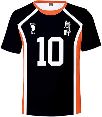 Haikyuu t-shirt cosplay cosplay printing 3D printing with short sleeves uniform sports uniform adult children anime horn volleyball shirt.. Experience the ease of one-stop shopping with DIAYTAR NIGERIA's diverse catalog and nationwide delivery.