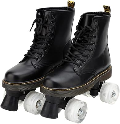 Martin Boots Skins shoes with double row unisexes with four wheels, outdoor skateboard shoes online high shine (size: US11/EU43/UK9/CN44).. Experience retail therapy without the financial stress at DIAYTAR NIGERIA's budget-friendly marketplace.