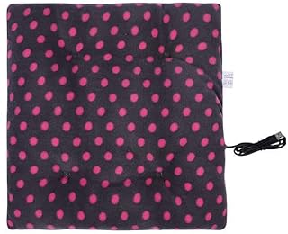 Electric heating cushion for office and car chair, USB port, suitable for fall and winter 2022 (red pink color).. DIAYTAR NIGERIA: Where affordable online shopping meets reliable delivery across Nigeria.