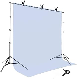 Shope 8 x 12 feet Lekera background for photography with 4 spring support pliers for 4.3 inch/11 cm backdrop.. Fast, easy, and affordable — that’s shopping the DIAYTAR Nigeria way.