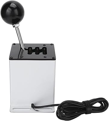 USB speed change simulator, 6+R plug and play, replaceable spherical head, professional USB gear lever for G923.. Experience the convenience of boundless shopping with DIAYTAR NIGERIA's vast selection and quick delivery.