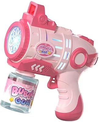 Bubble machine for fully automatic children for parents and children outdoors, can be played from one year (pink bubble machine).. Shop with confidence at DIAYTAR NIGERIA, enjoying competitive prices and delivery within 8 days.