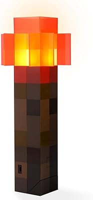 Minecraft Toys LED Redstone 12.6 "LED Torch Lamp | Rechargeable USB for night lighting, costume celebrations and role -playing games.. Shop easy, pay less, get it fast — with DIAYTAR Nigeria.