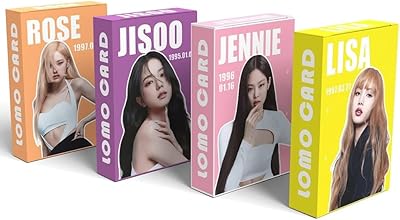 Goodrun New 4PCS/220PCS Blackpink Lomo Lomo Photo Cards Set with Greeting Cards and Ballock Box.. DIAYTAR NIGERIA brings affordable products to every doorstep with our reliable 5-8 day shipping.
