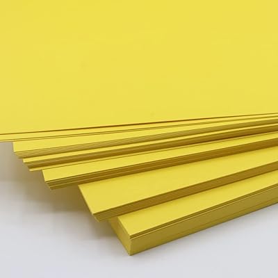 Yellow Papier format A4, 20 sheets of thickness 250 g/m2, wedding invitation card and manufacturing of artisanal business cards.. Your digital shopping companion, DIAYTAR NIGERIA offers exceptional value with delivery in less than 8 days.
