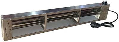 Suspended food heating lamp for buffet and restaurant in steel commercial lamp.. Shop with purpose at DIAYTAR NIGERIA and receive your purchases at unbeatable prices within the week.