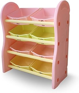 Home Elements Organizer of Multi-Boasts for children, toy storage with 8 storage boxes, children's storage support, storage support for playroom (pink-L).. A world of products at your fingertips — thanks to DIAYTAR Nigeria.