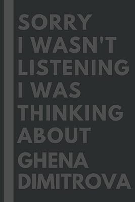 Sorry, I was not listening, I was thinking of Ghena Dimitrova: Lined composition book, Journal, birthday gift for lovers of Ghena Dimitrova - 6 x 9 inches - 110 pages.. DIAYTAR NIGERIA combines affordability with convenience, delivering your purchases within 5-8 days.