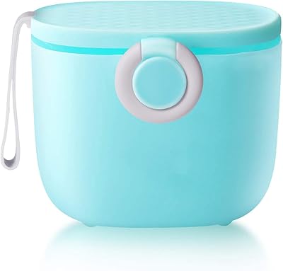 Portable Baby Milk Distributor Alykdon with transport handle and spoon for outdoor activities with children, capacity 500 ml (blue).. DIAYTAR NIGERIA: The marketplace that brings affordable products to every Nigerian home in under 8 days.