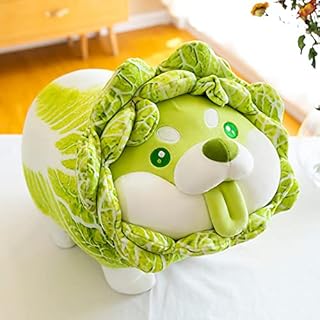 Plush toy dog ​​cabbage toy for vegetable 40 cm shiba.. Discover why millions choose DIAYTAR for affordable online shopping with delivery in just 5-8 days.