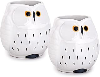 HAPPY SALES Set of perfect Japanese tea cups with HSTC white owl - oloht motif.. Discover endless shopping possibilities at DIAYTAR NIGERIA, with budget-friendly prices and reliable delivery.
