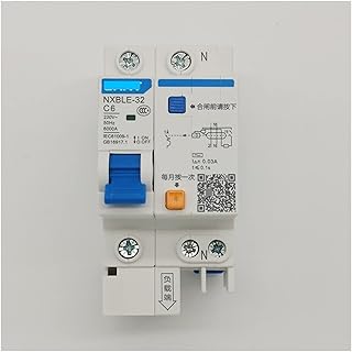 Waterproof circuit breaker 1P+N 6A 30MA 6KA RCBO with leak protection.. Shop smart with DIAYTAR NIGERIA, offering a vast product range delivered to your doorstep within a week.
