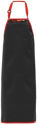 Carry Hot Triguard bib apron in black nylon - 42 \ "L x 36 \" W.. Everything you need is just a click away with DIAYTAR Nigeria — shop now and receive your order in days.