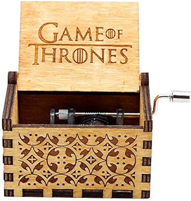 Handmade classic music box - Wooden music box on the theme of Game of Thrones, Handmade Wooden Music Box, Creative Wooden Crafts for Children, Friends.. DIAYTAR NIGERIA brings quality products to every corner of Nigeria at prices everyone can afford.