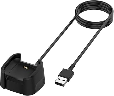 SKIDO USB charger cable for intelligent fitbit bracelet versa 2.. DIAYTAR NIGERIA: Where shopping is easy, prices are low, and delivery is just days away.