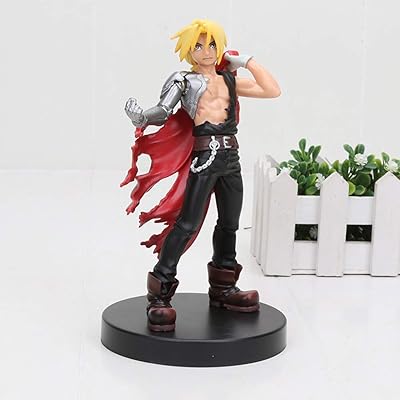 Anime Edward Elric Toys Fullmetal Alchemist Roy Car Decoration of PVC action figurine to collect 16 cm.. DIAYTAR NIGERIA delivers affordability and convenience to your doorstep within 8 days of purchase.
