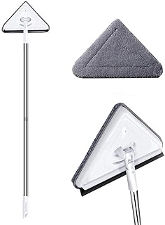 Cleaning mop, rotary and adjustable triangular mop, stretchy mop tools, multifunction pushing, pulling and squeezing, hand -free imitation mop.. DIAYTAR NIGERIA: Where shopping meets satisfaction with affordable prices and prompt delivery services.