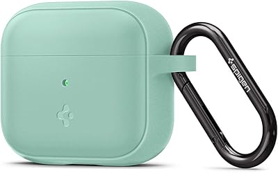 Spigen flexible silicone shell designed for 3rd generation AirPods (2021) [Double Double Light Killer] - Light green.. DIAYTAR NIGERIA combines affordability, variety, and convenience with nationwide delivery services.