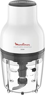 MOULINEX ESTISTIAL CHOPPER DE MOULINET, 300 Watt, White/Black, Plastic, DJ520127, guaranteed one year.. DIAYTAR NIGERIA: Where countless products meet affordable prices and reliable nationwide shipping.