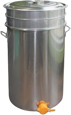 50-liter steel bucket for honey beehive flow with taps and 4 plaster.. Explore limitless products on DIAYTAR Nigeria — at the lowest prices.
