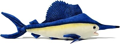 Small heart simulation swept plush, animals in sailboat-marlin Deep Sea Plushie-Caden-Caden-Cadeau, fish doll for children 18-inch long long.. Experience shopping satisfaction with DIAYTAR NIGERIA's vast selection and budget-friendly delivery options.