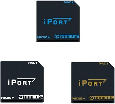 Pack of 3 Micro SD MacBook Topmore Iport Iport for Mac card adapters.. DIAYTAR NIGERIA: Where shopping is affordable, selection is vast, and delivery is always reliable.