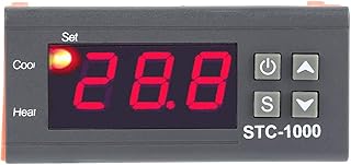 Digital temperature controller STC-1000 with LCD 110-220 V screen, -50 ~ 99/-58 ~ 210.. DIAYTAR NIGERIA: Bridging the gap between consumers and quality products with affordable nationwide shipping.