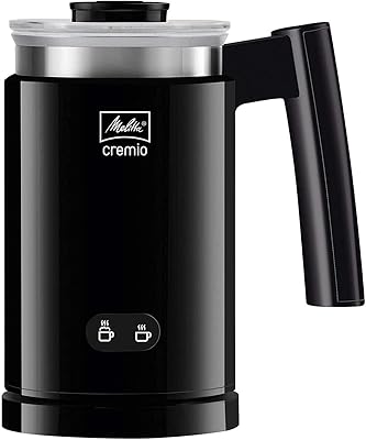 Melita Melita Deluxe CREMEO | For cold and hot milk coffee | Electric milk steam cooker | Flexible foam machine | black.. Your complete shopping solution, DIAYTAR NIGERIA delivers variety and value within the week.