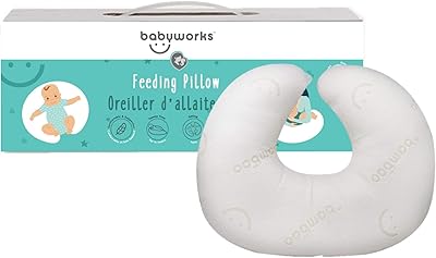 Babyworks breastfeeding cushion with memory foam, white, 1 room.. DIAYTAR NIGERIA makes every shopping desire a reality with affordable prices and delivery in 5-8 days.