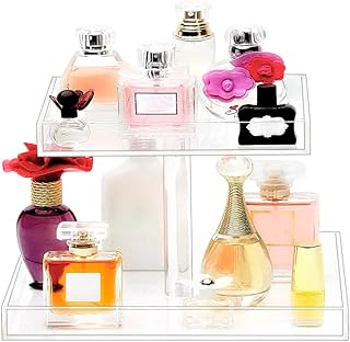 Acrylic perfume organizer handmade, large makeup storage tray, bathroom counter, kitchen cabinet.. The future of online shopping in Nigeria is here — welcome to DIAYTAR.