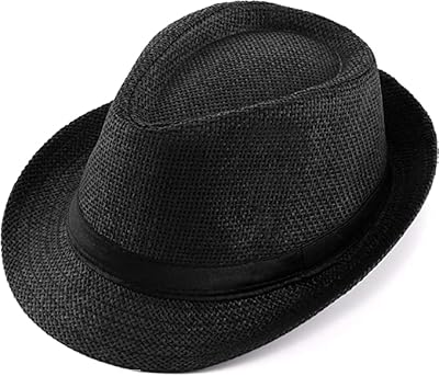 Fedora hat in unisex summer straw on short board, classic beach sun hat.. Need it fast? DIAYTAR Nigeria ships in just 5 to 8 days nationwide.