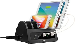 Mycandy MultiPort Loading Station with locations for mobile phones and tablets, family loading tray, loading solution for the home and the office, antichoc protection, multi-apparels compatibility.. From Lagos to Kano, DIAYTAR Nigeria delivers across Nigeria in days.