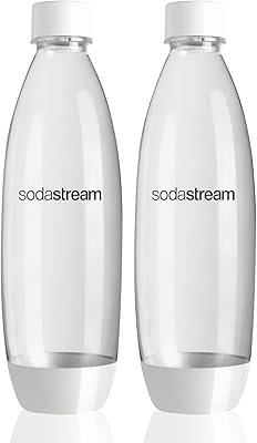 SODASTream 1 liter carbonation bottles suitable for Source and Genesis machines.. Your complete shopping solution, DIAYTAR NIGERIA offers extensive choice with competitive prices and delivery.