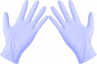 100pcs flexible and robust medical examination gloves without natural nitrile powder, perfect for clinical, laboratory, professional and food use.. DIAYTAR NIGERIA delivers affordability and convenience to your doorstep within 8 days of purchase.