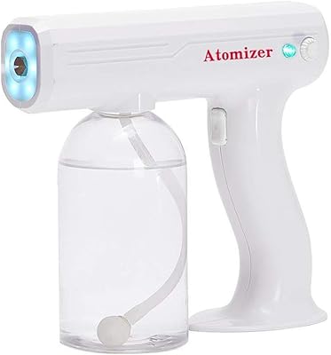 Portable sprayer of blue lights disinfection of ULV mist spray at 800 ml 110 V/220 V, adjustable mist size of 2 m range.. From household needs to gadgets, DIAYTAR Nigeria has it all.