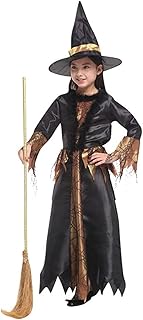 Set of Halloween Witch Costumes for Children, Fairy Wedding Costume for Toddlers with Witch Hat for Halloween Festival Cosplay.. DIAYTAR NIGERIA: Your one-stop e-commerce destination with affordable prices and nationwide delivery in 5-8 days.