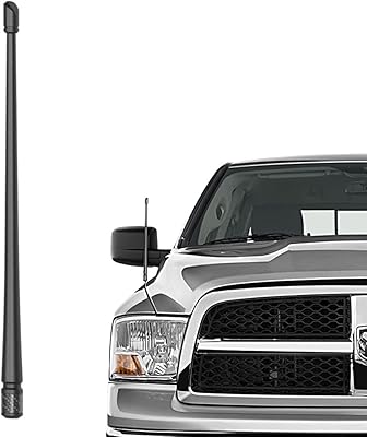 Rydonair antenna compatible with Dodge RAM 1500 2012-2023 | Flexible rubber replacement antenna of 13 "| Designed for an improved FM/AM reception.. Discover why millions choose DIAYTAR for affordable online shopping with delivery in just 5-8 days.
