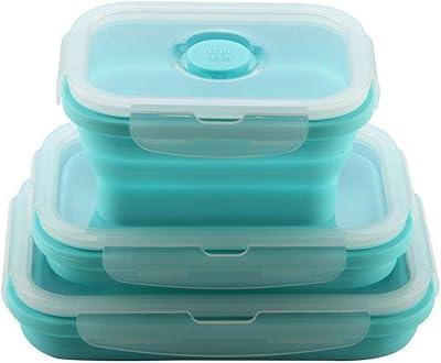 3 pieces of silicone food storage containers foldable lunch box Light containers for microwave, black.. Shop with confidence at Nigeria's leading affordable e-commerce platform with reliable delivery services.