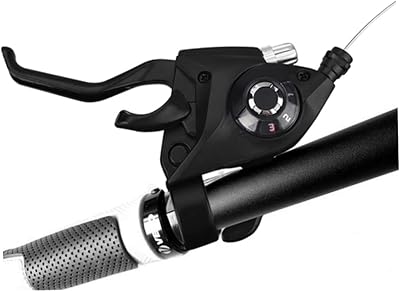 Set of 2 pieces of speed controllers for road bikes, brake pads with 3x7 brake cable, 3x7 speed controller kit for road bikes.. DIAYTAR NIGERIA: Where shopping meets satisfaction with affordable prices and prompt delivery services.