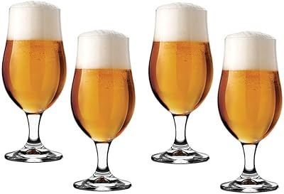 Royal Leerdam Artisan Steamed Pilsner Cup Set 370 ml, set of 4 rooms with practical foot, Beer glasses with foot, beer mug.. DIAYTAR Nigeria offers the perfect blend of affordability and efficiency. Shop now and get your products delivered between 5 and 8 days nationwide.