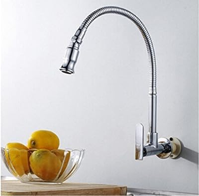 Single -lever sink faucets 360 degrees in stainless steel, wall kitchen faucet, Ktichen tap chrome tap.. Discover unbeatable variety on DIAYTAR Nigeria — shop today, delivered this week.