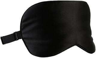 Sleep mask in natural silk, mask for ultra soft and breathable eyes with adjustable strap, ideal for travel, nap and night (black).. Experience shopping without limits at DIAYTAR NIGERIA, where affordability meets convenience in just days.