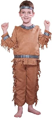 Indian Costume for Aboriginal boys, American dress, Indian Halloween shirt.. Experience the ease of one-stop shopping with DIAYTAR NIGERIA's diverse catalog and nationwide delivery.