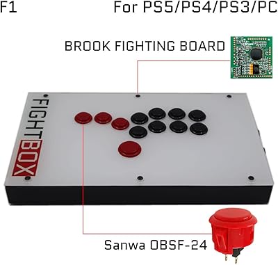 F1-PS-W All Hitbox Hitbox Arcade Joystick Game Stick Counter Control for PS4/PS3/PC Sanwa Obsf-24 30.. Shop from our extensive catalog at DIAYTAR NIGERIA and enjoy doorstep delivery in just 5-8 days.