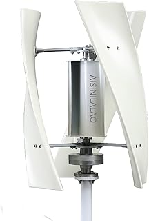 Vertical wind turbine 12,000 W, 110 V/220 V, 3 blades, silent magnetic wind turbine kit with controller for the house or campsite (white).. Shop smart, shop DIAYTAR — Nigeria’s trusted e-commerce site.