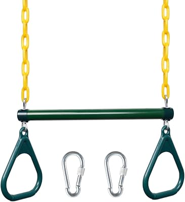 Lady Russian Gym Rings 17 "swing bar set of robust accessories with rings.. Shop with confidence at DIAYTAR NIGERIA, offering extensive product variety with nationwide delivery.